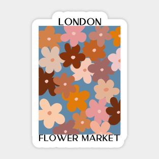 Abstract Flower Market Illustration 15 Sticker